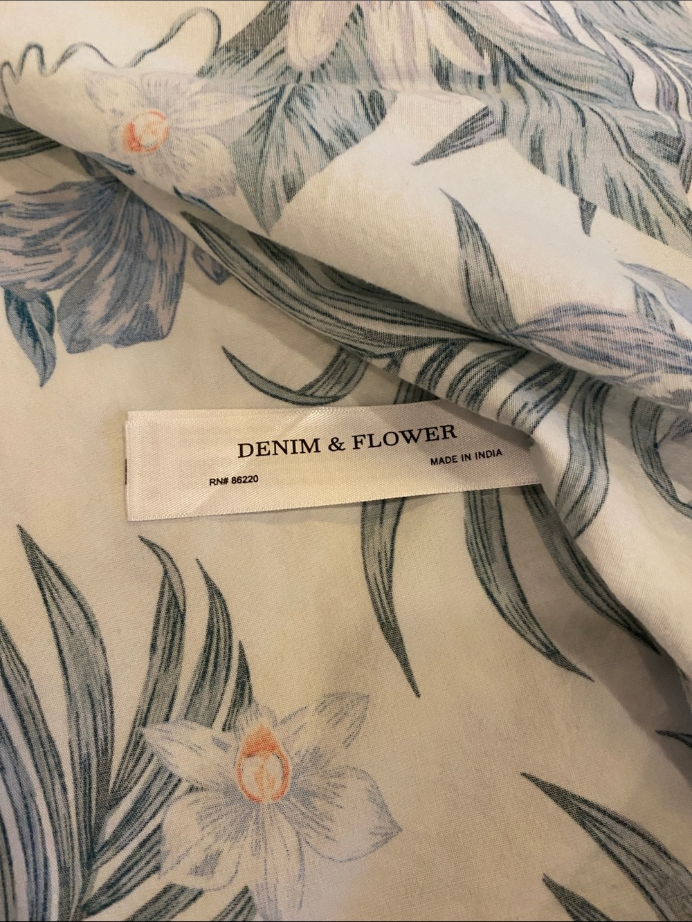 DENIM & FLOWER Ricky Singh Hawaiian Shirt - Picture 8 of 9